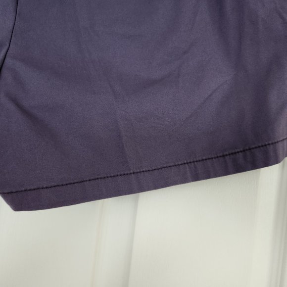 Nine West Jeans Ladies Shorts Cotton Spandex Blend Size 14/31 4 " Inseam Purple - Picture 8 of 10